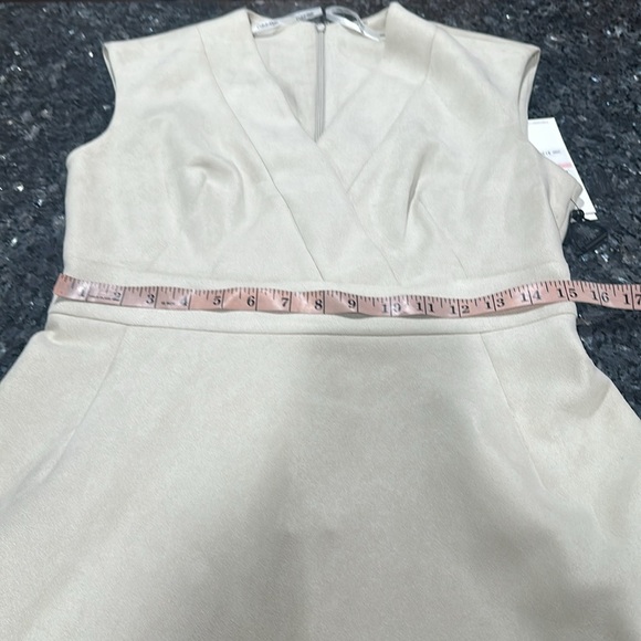 Calvin Klein suede midi dress - Picture 8 of 15